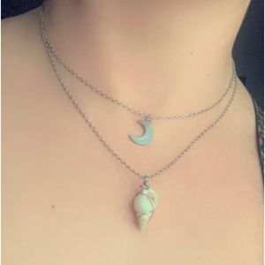 Shell&Moon choker